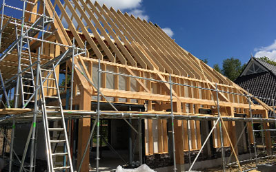 Puur douglas constructie